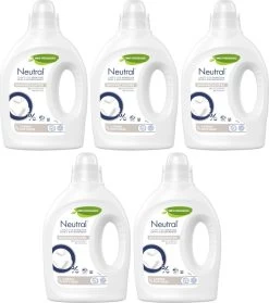 Neutral 0% Parfumvrij Vloeibaar Wasverzachter - 5 X 27 Wasbeurten - Voordeelverpakking