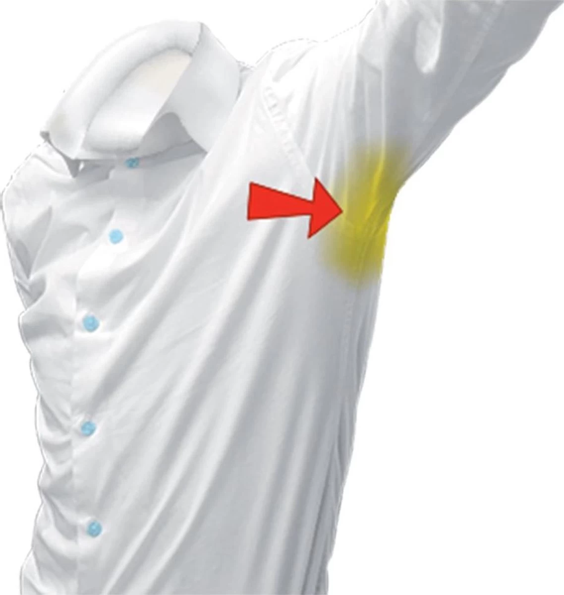 HG Zweetvlekkenverwijderaar - 250ml - Effectief Tegen Zweet- En Deodorantvlekken - Geschikt Voor Wit En Gekleurd Textiel - Image 3