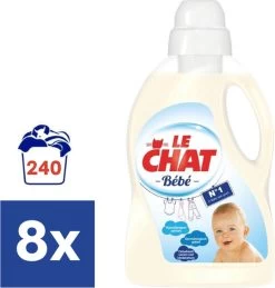 Le Chat Baby Gel Vloeibaar Wasmiddel - Voordeelverpakking - 240 Wasbeurten