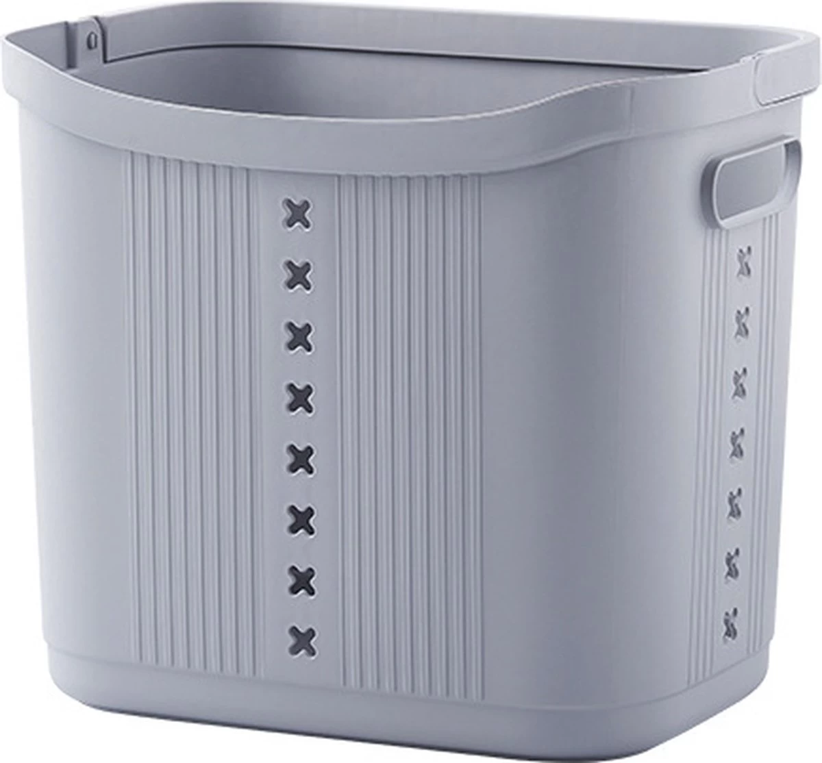 TammaT - Wassorteerder - Wasmand 3 Vakken - Wassorteerder 3 Vakken - Wassorteerder Op Wieltjes - Wasmand - Keukentrolley - Badkamerrek - 43x29x105cm - Afbeelding 6