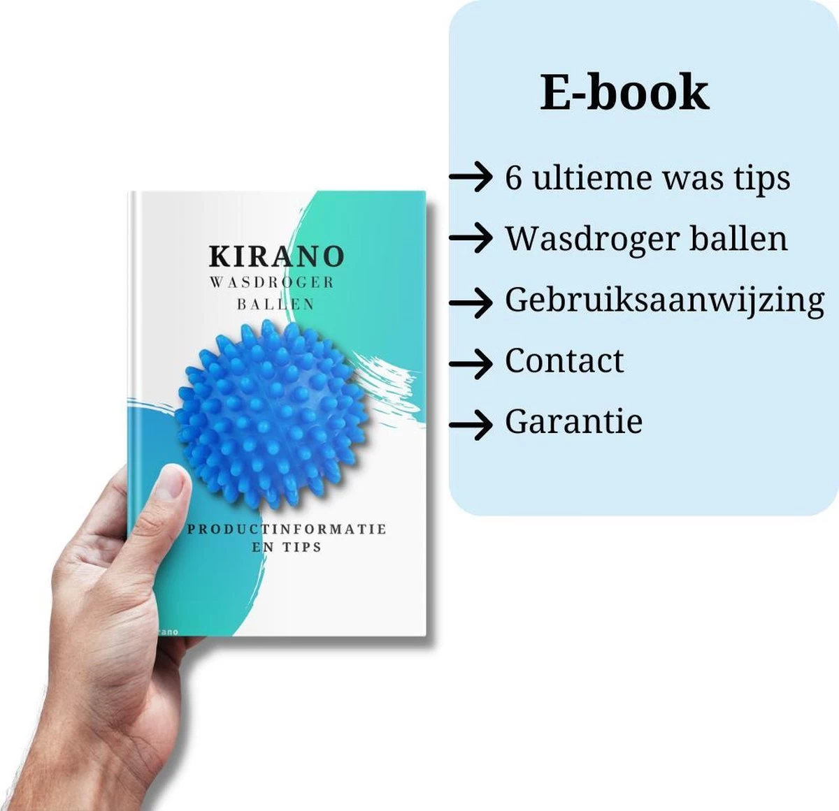 Wasdroger Ballen - Wasbol - Droogballen - Wasbal - Wasballen - Drogerballen - Wasballen Voor Wasmachine - 4 Stuks - Afbeelding 11