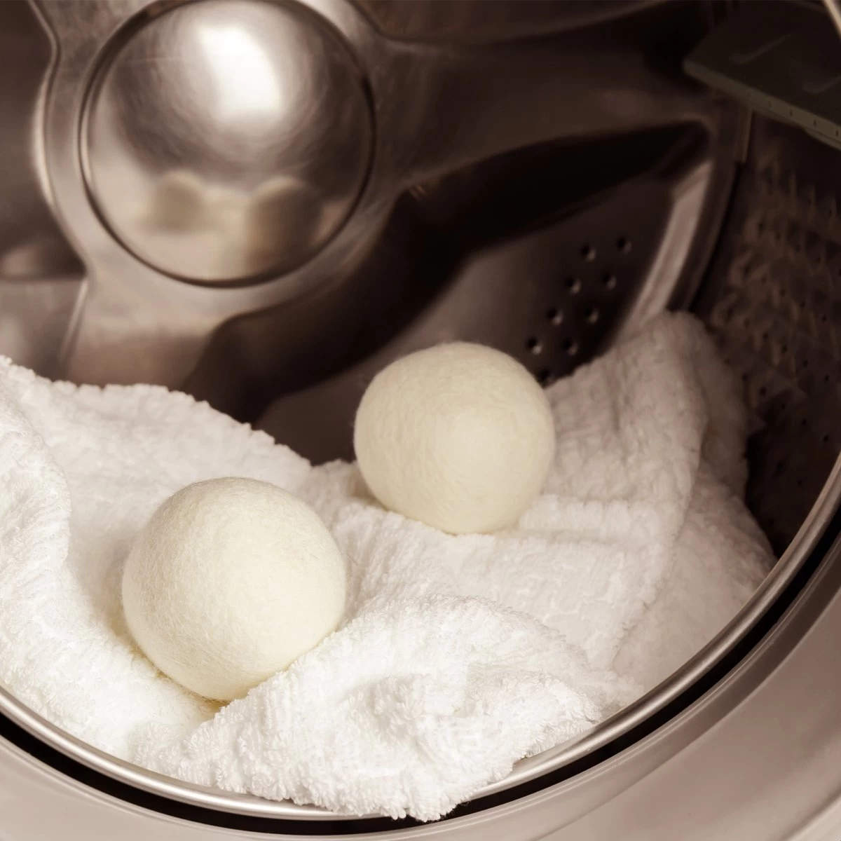 FAVE Drogerballen XL - 6 Stuks - Inclusief Opbergzakje - Wasbol - Wasballen - Doseerbol - Droogballen - Duurzaam - Afbeelding 6