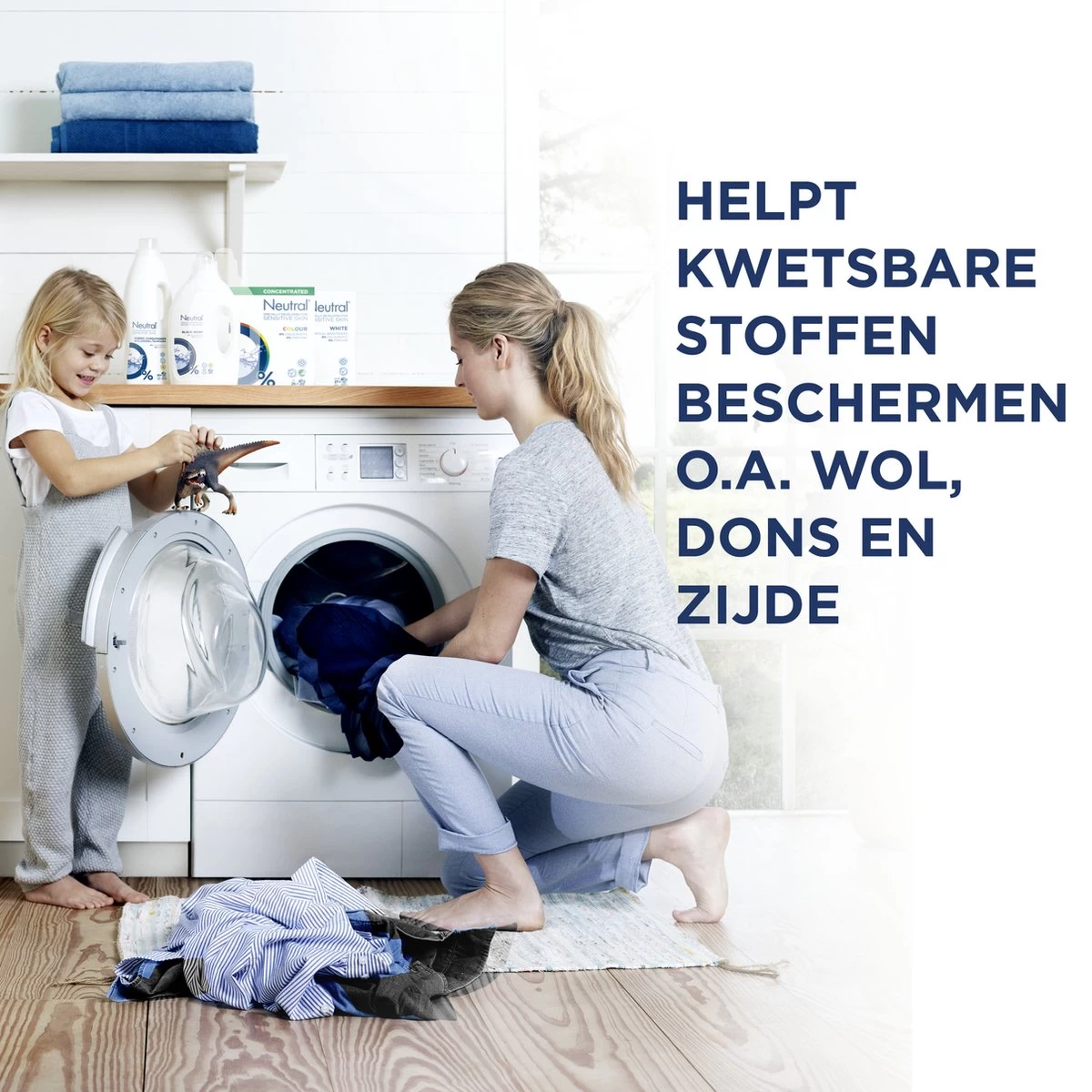 Neutral Voeibaar Fijnwasmiddel 5x 1L - Afbeelding 5