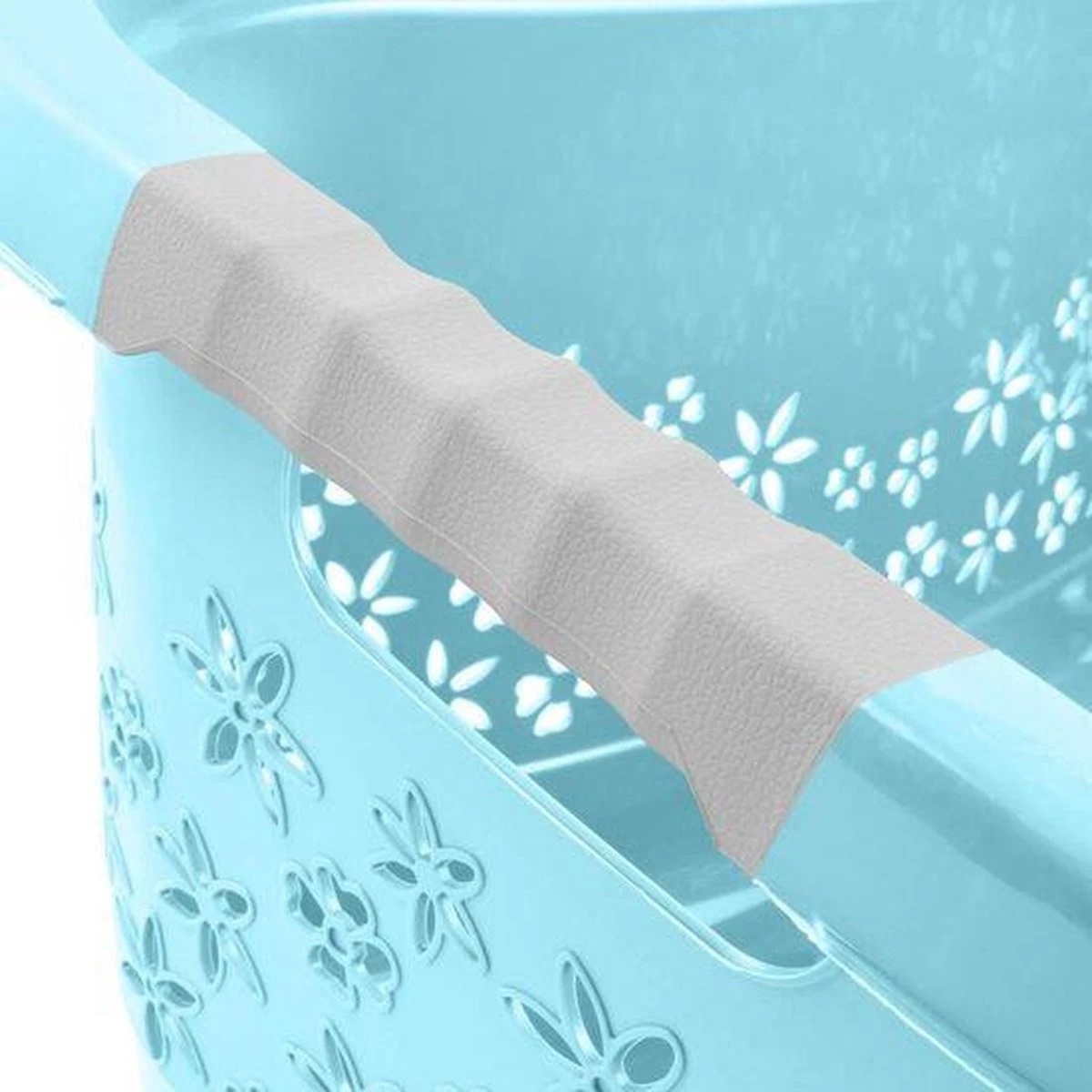 WASMAND ERGO OPEN 65X45X28 - 50 L LASSE AQUA BLUE KEEEPER 10782 - Afbeelding 5