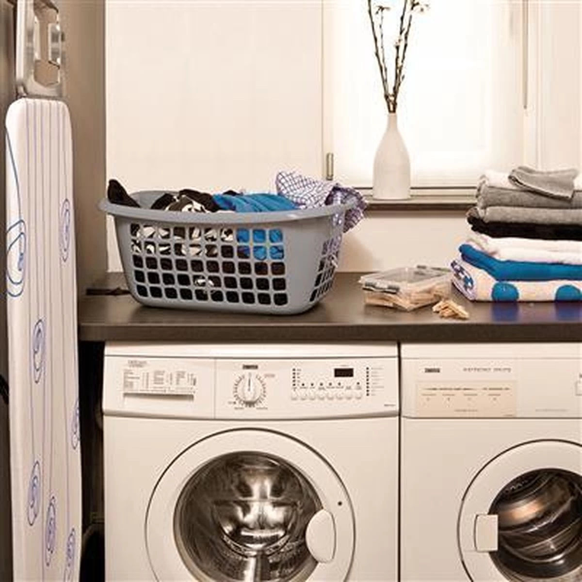 Sunware - Basic Wasmand 65cm Laag Grijs - 65 X 45 X 27 Cm - Afbeelding 3