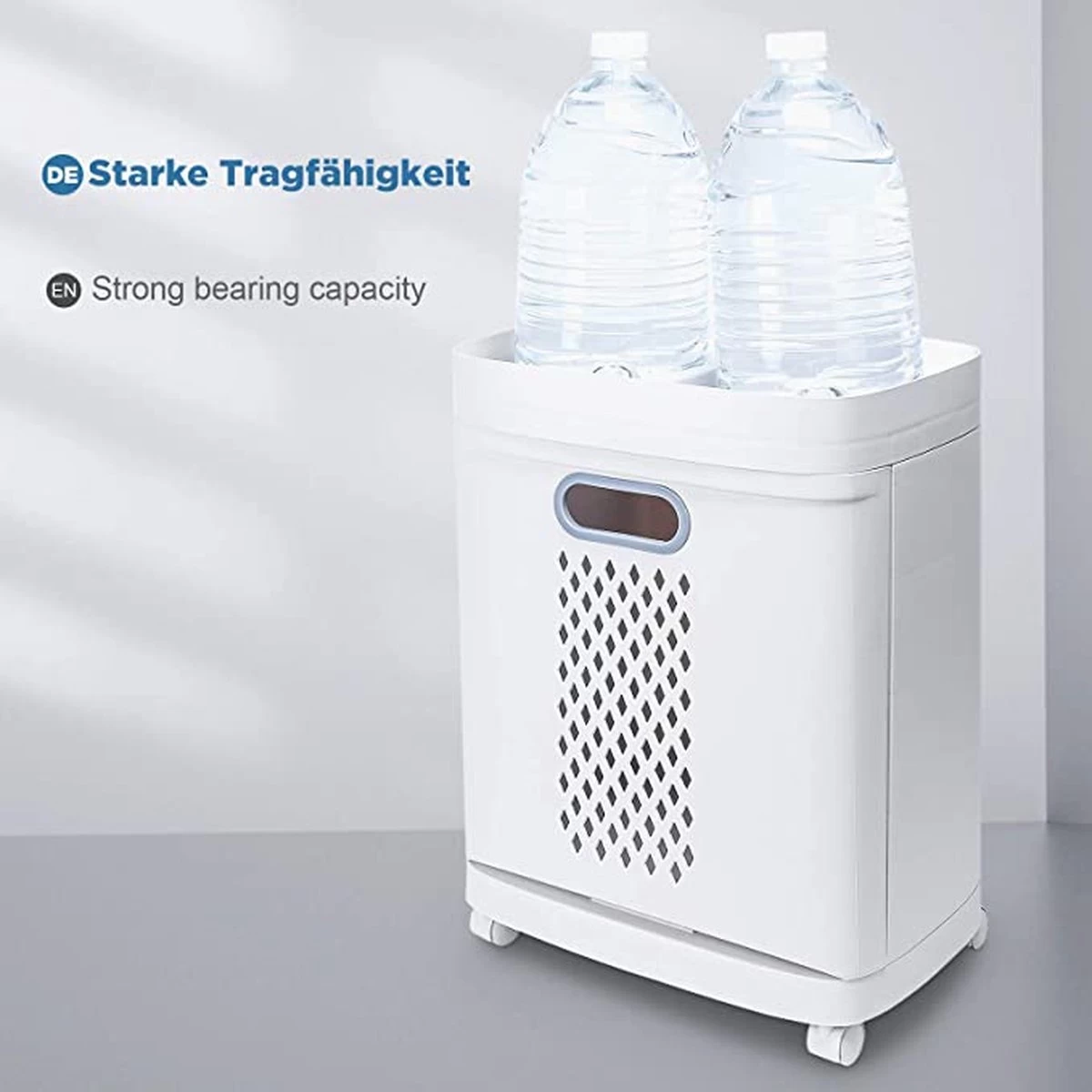 Wassorteerder – Wasmand Met 3 Vakken - Op Wieltjes - Valencia - Afbeelding 3