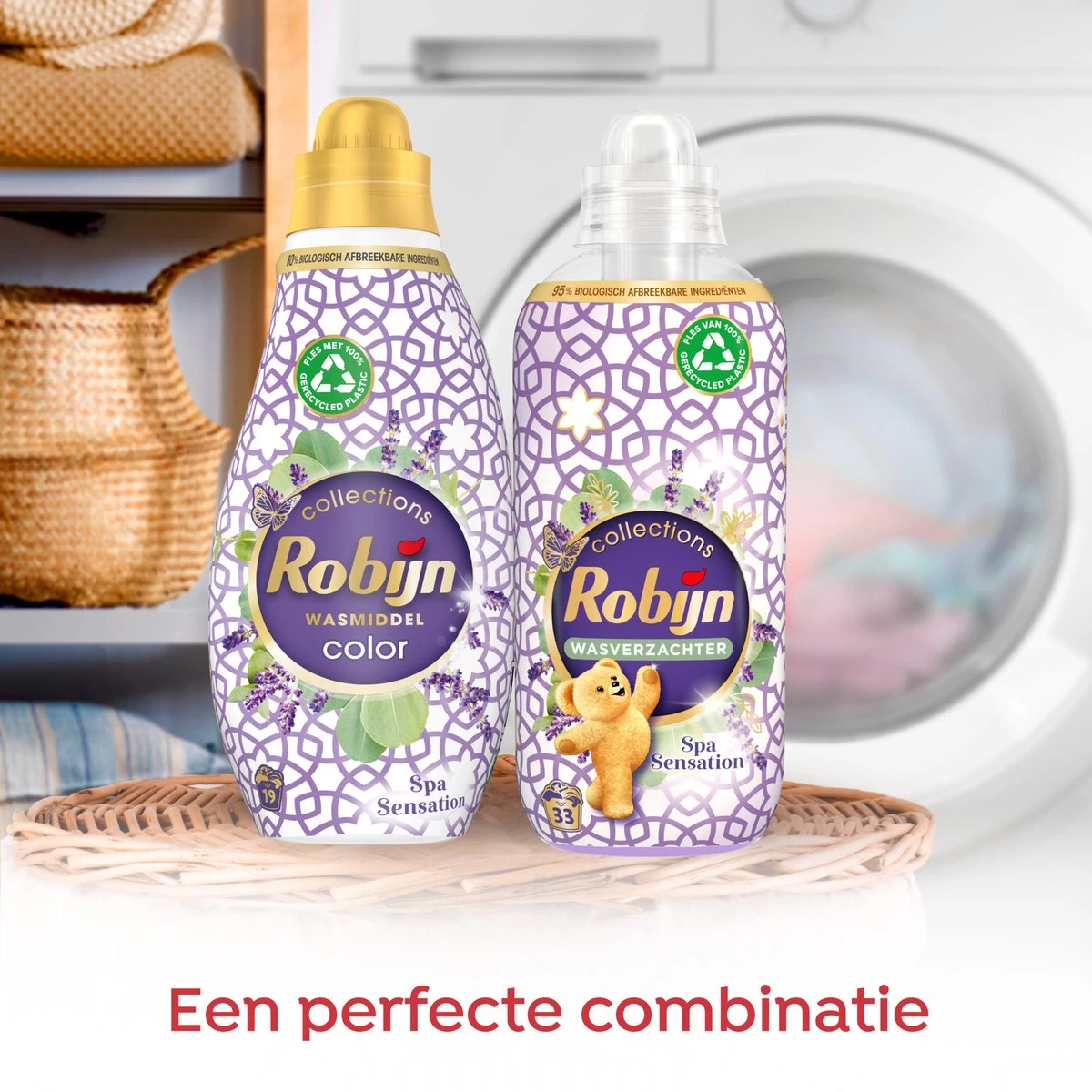 Robijn Klein & Krachtig Collections Color Spa Sensation Vloeibaar Wasmiddel - 8 X 19 Wasbeurten - Voordeelverpakking - Image 6