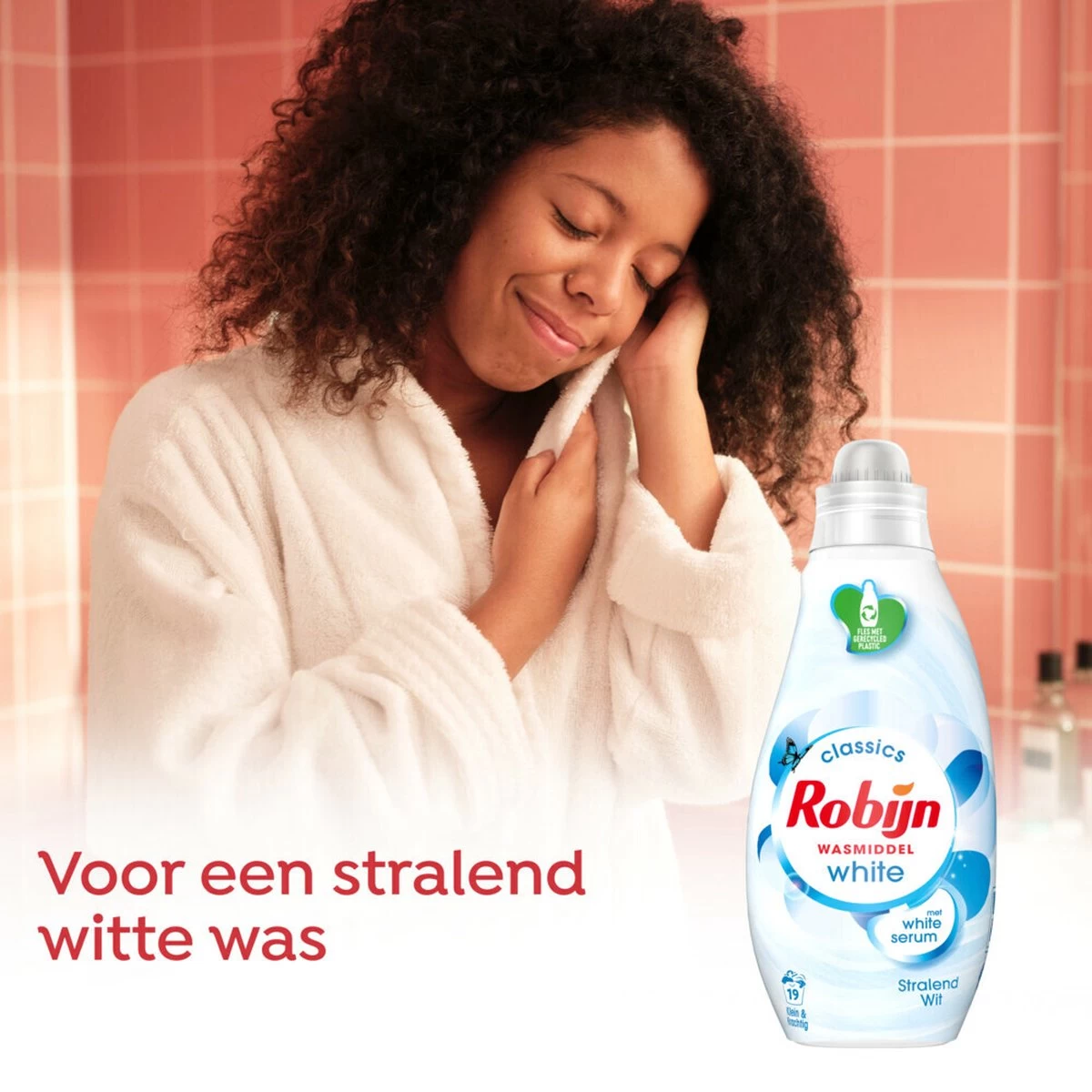 Robijn Klein & Krachtig Stralend Wit Vloeibaar Wasmiddel - 8 X 19 Wasbeurten - Voordeelverpakking - Afbeelding 7