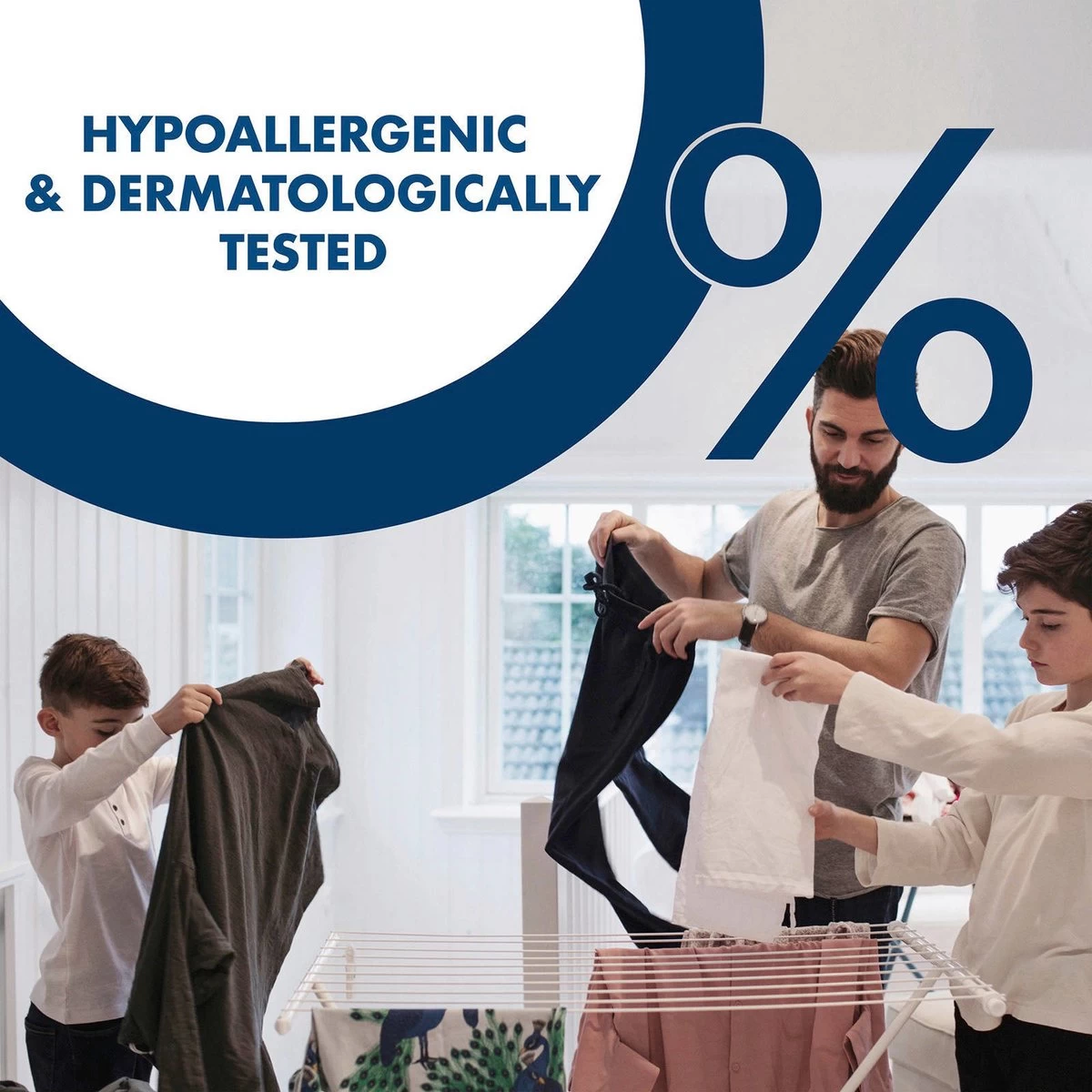 Neutral 0% Kleur Parfumvrij Waspoeder - 18 Wasbeurten - 1,188 Kg - Wasmiddel - Afbeelding 3