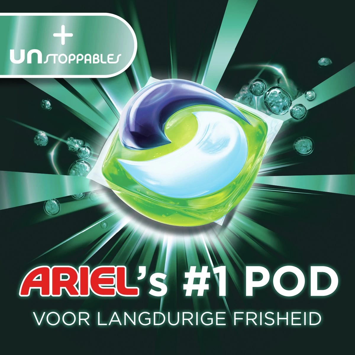Ariel All In 1 Wasmiddel Pods + Touch Of Lenor Unstoppables - 2x50 Wasbeurten - Voordeelverpakking - Afbeelding 10