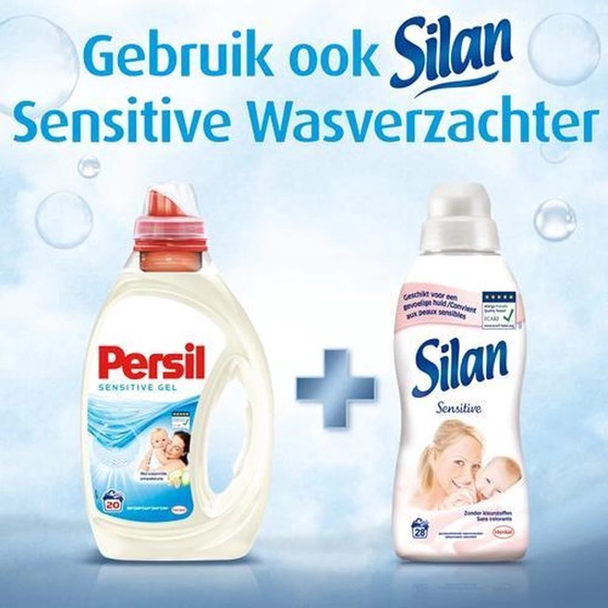 PersilĀ® Persil Sensitive Gel - Vloeibaar Wasmiddel - Baby En Gevoelige Huid - Voordeelverpakking - 6 X 20 Wasbeurten - Afbeelding 14