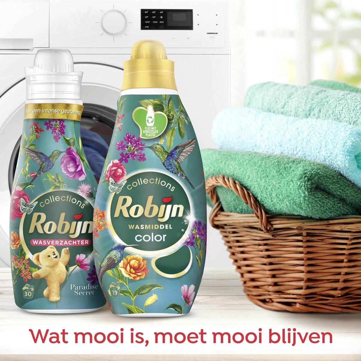 Robijn Paradise Secret Wasmiddel En Wasverzachter - 57 Wasbeurten - Voordeelverpakking - Afbeelding 4