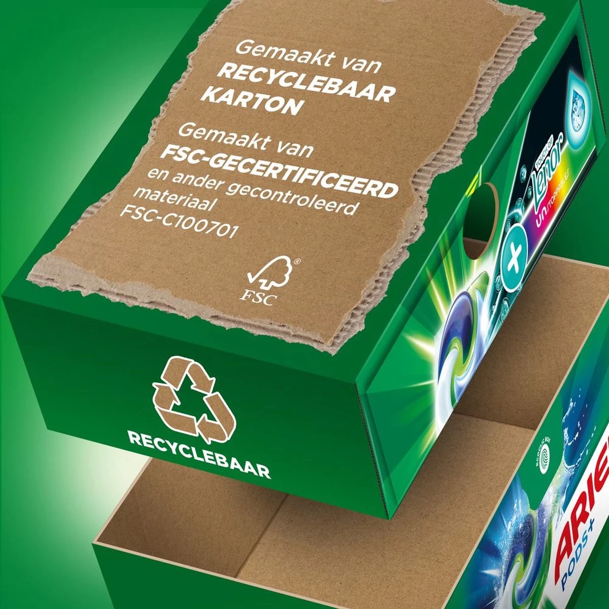 Ariel Wasmiddel Pods + Touch Of Lenor – 4 X 20 Wasbeurten – Voordeelverpakking - Afbeelding 2