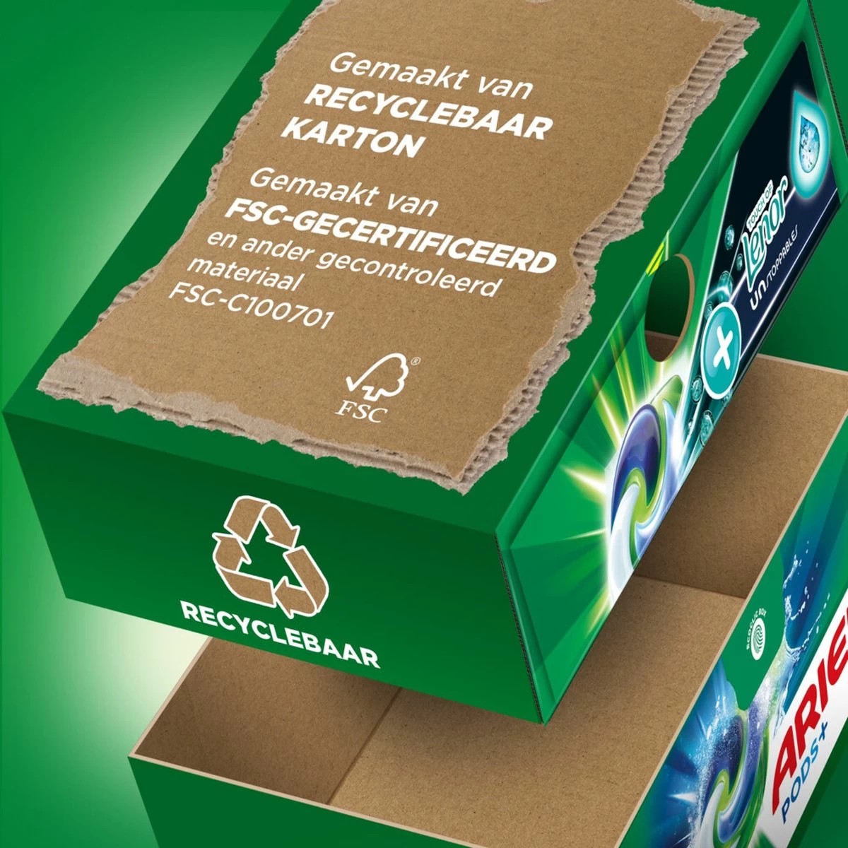 Ariel Wasmiddel Pods + Touch Of Lenor – 4 X 20 Wasbeurten – Voordeelverpakking - Afbeelding 4