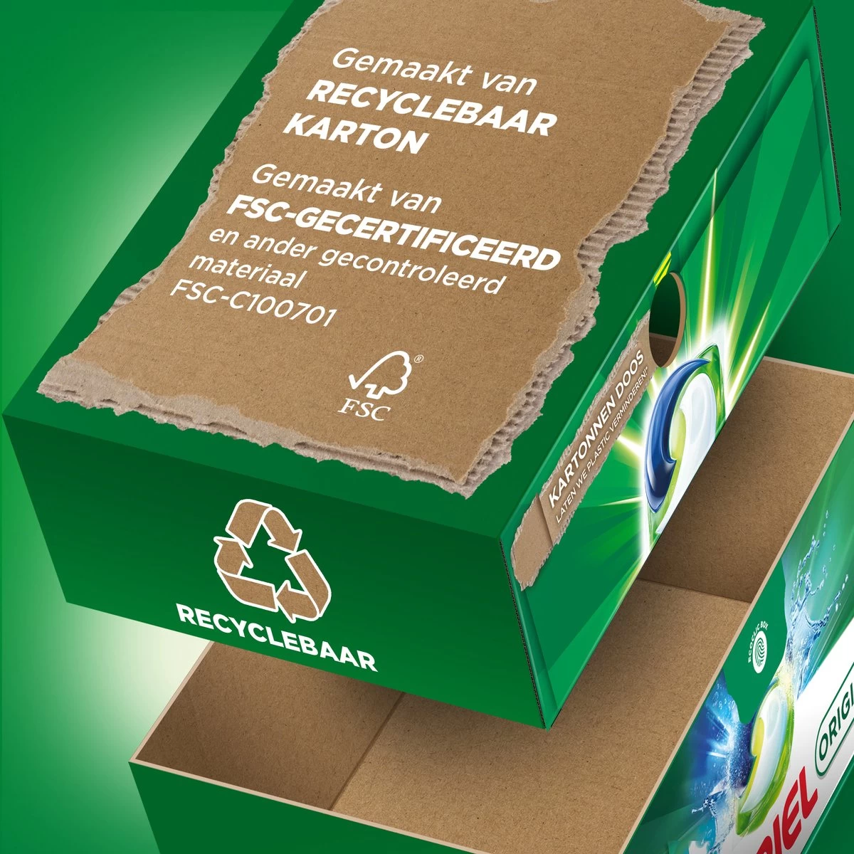 Ariel All In 1 Wasmiddel Pods - Original - 4 X 38 Wasbeurten - Voordeelverpakking - Afbeelding 5