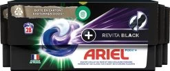 Ariel Wasmiddel Pods + Revitablack - Voor De Zwarte Was - 4 X 28 Wasbeurten - Voordeelverpakking