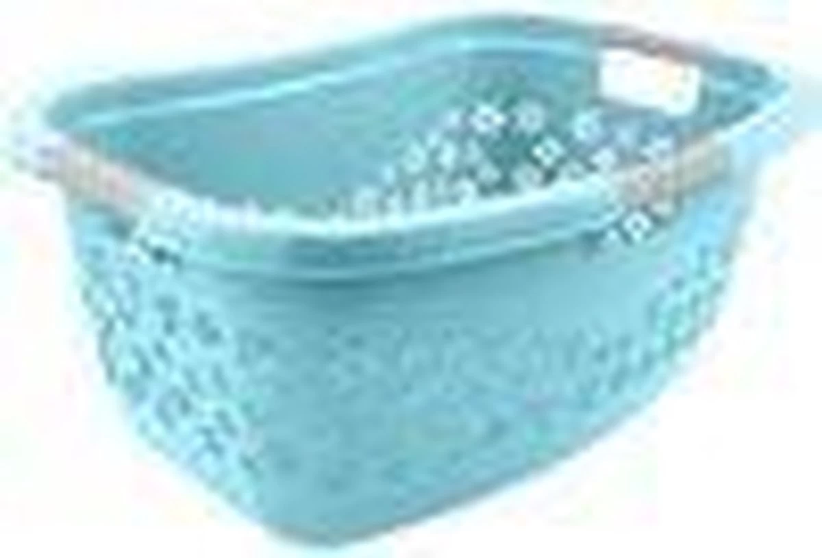 WASMAND ERGO OPEN 65X45X28 - 50 L LASSE AQUA BLUE KEEEPER 10782 - Afbeelding 10