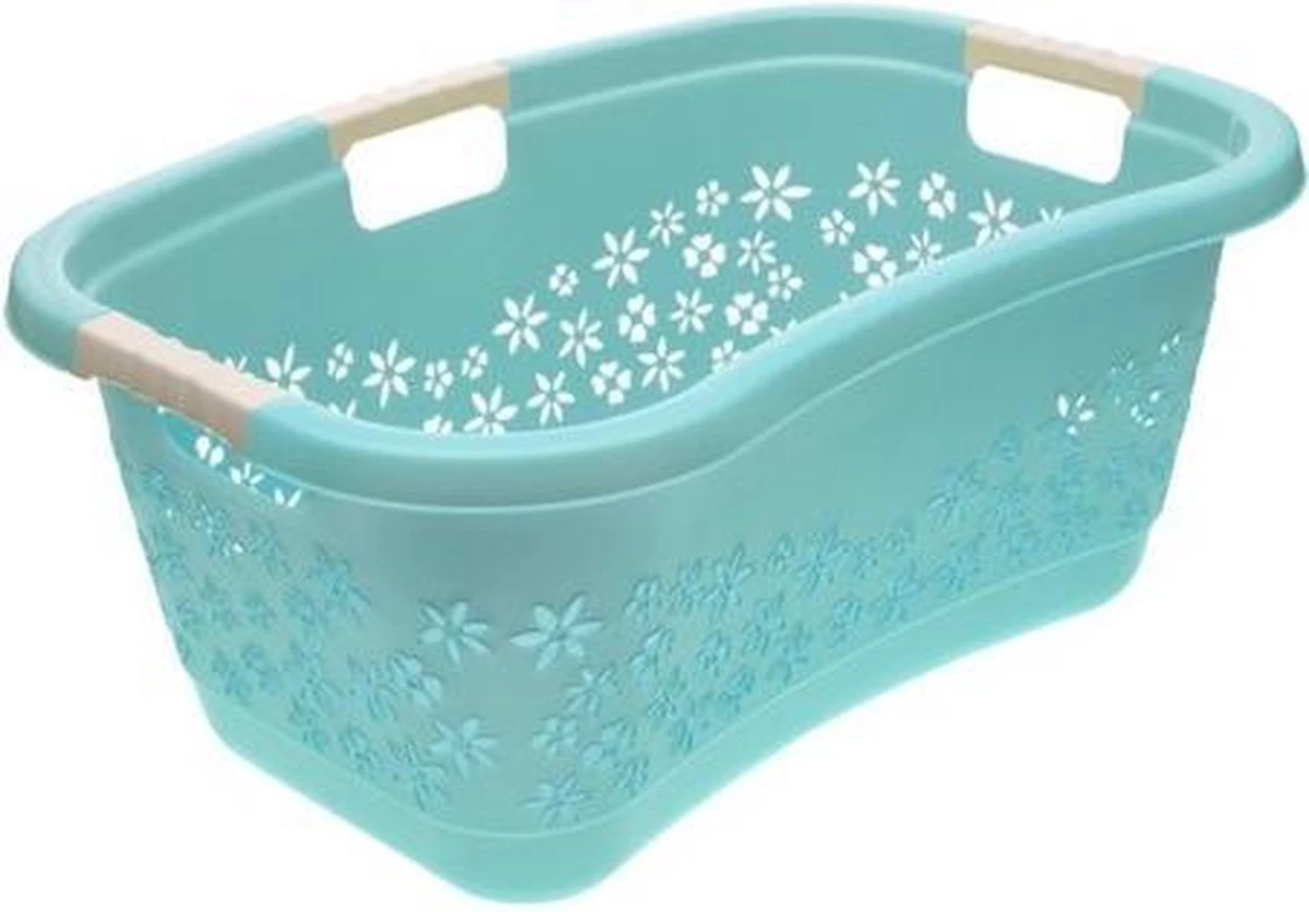 WASMAND ERGO OPEN 65X45X28 - 50 L LASSE AQUA BLUE KEEEPER 10782