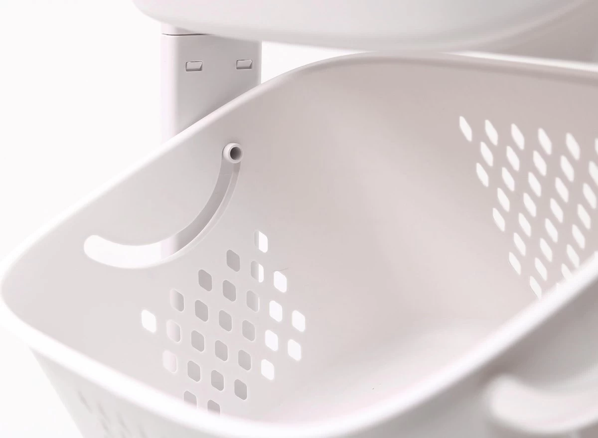 Sens Design Wassorteerder – Wasmand Met 3 Vakken - Op Wieltjes - Afbeelding 10