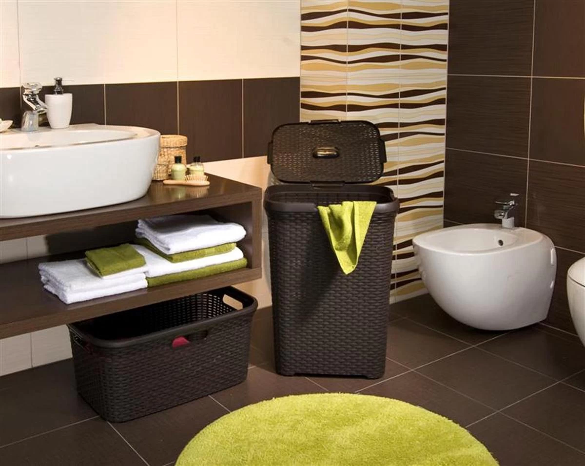 Curver Style Wasmand - 45L - Bruin - Afbeelding 3