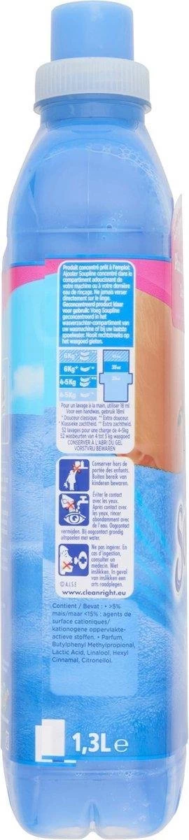 Soupline Hemels Fris Geconcentreerde Wasverzachter 6 X 52 Wasbeurten - Voordeelverpakking - Afbeelding 4