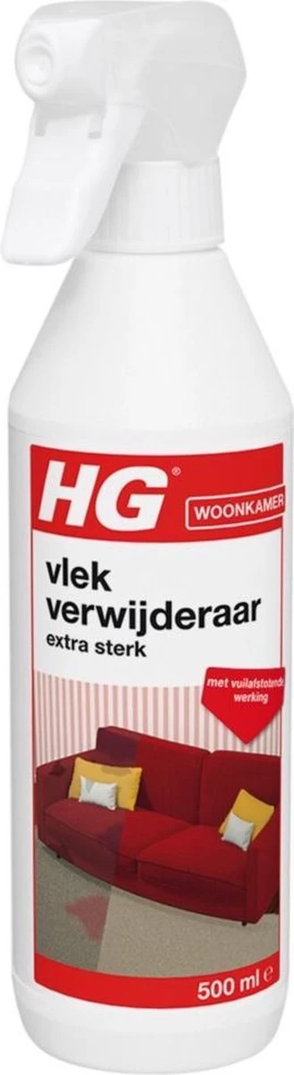 HG Vlekverwijderaar Extra Sterk - 500ml - Veilige Zuurstofformule - Geschikt Voor Alle Soorten Bekleding - Met Vuilafstotende Werking - Biologisch Afbreekbaar - Image 6