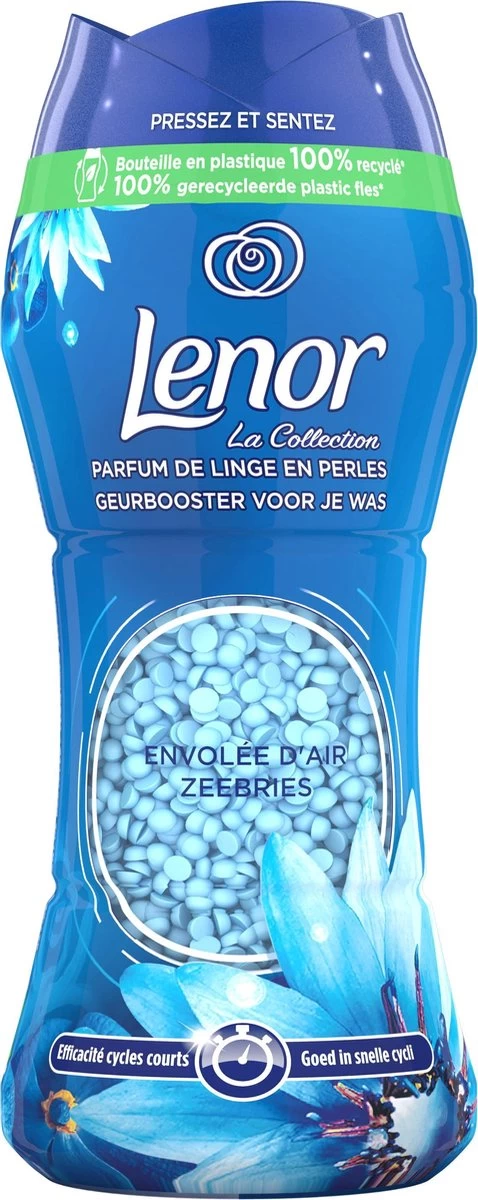 Lenor Geurbooster Zeebries - Geurparels - 6x16 Wasbeurten - Voordeelverpakking - Afbeelding 2