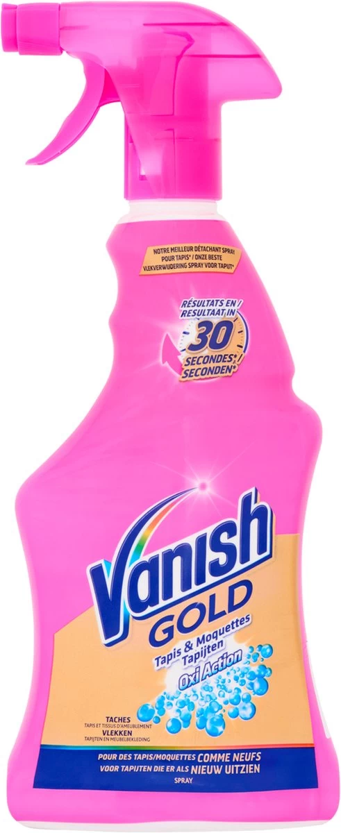 Vanish Oxi Action Gold Vlekverwijderaar Spray - 500ml X2 - Afbeelding 6