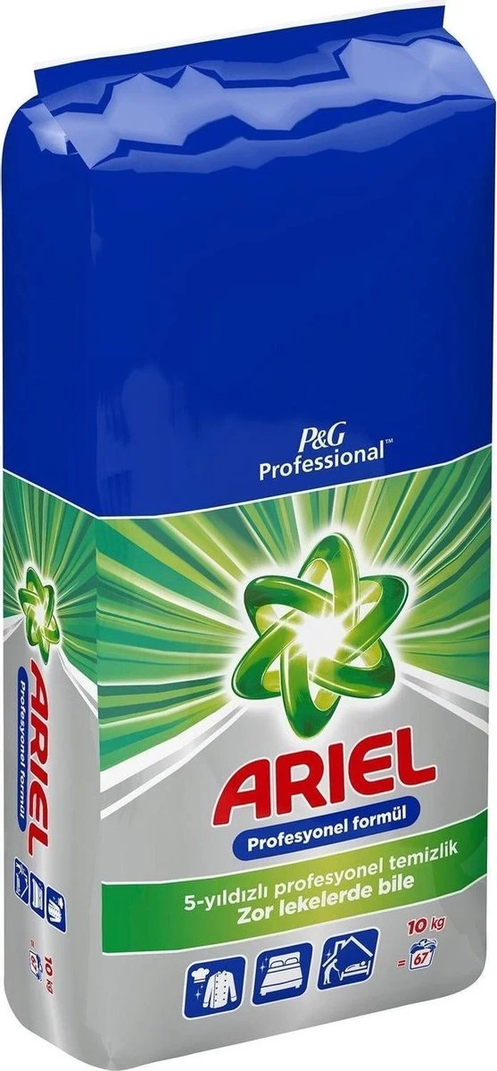 Ariel Waspoeder Voordeelverpakking | Tot 330kg Was , 10 KG - Ariel Regular Waspoeder | Voor Alle Soorten Was