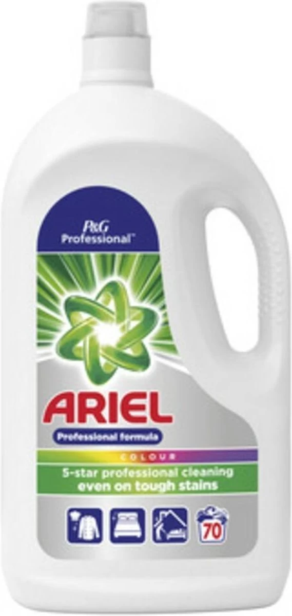 Ariel Professional Vloeibaar Wasmiddel - Color - 3.85l (70 Wasbeurten) - Afbeelding 4