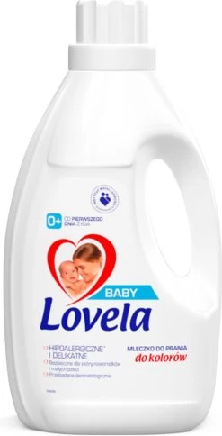 Lovela Baby - Hypoallergeen Wasmiddel Voor Het Wassen Van Gekleurde Baby- En Kinderkleding - 1.45 Liter