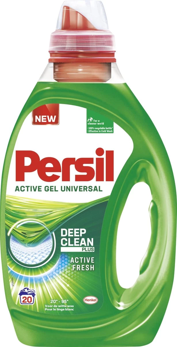 PersilĀ® Persil Active Gel Universal - Vloeibaar Wasmiddel - Voordeelverpakking - 6 X 20 Wasbeurten - Afbeelding 6
