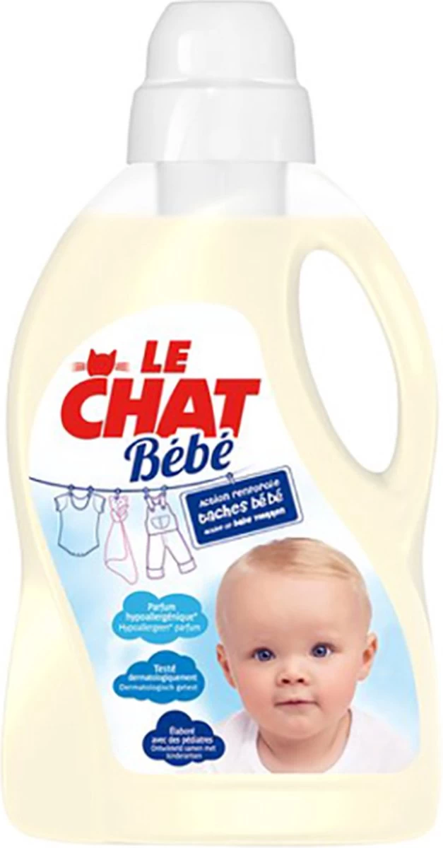 Le Chat Baby Gel - Vloeibaar Wasmiddel - 30 Wasbeurten - Afbeelding 5