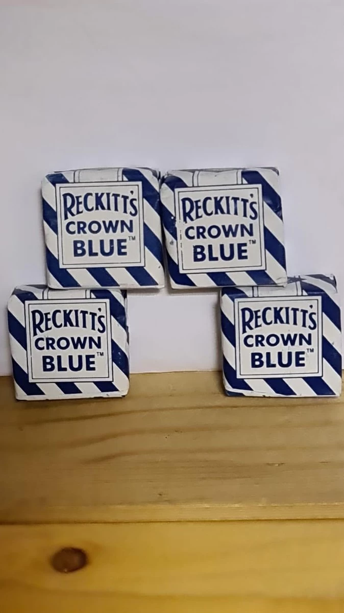 Reckitt's Crown Blue - Blauwsel - 4 X Tablet Van 14 Gr - Afbeelding 2