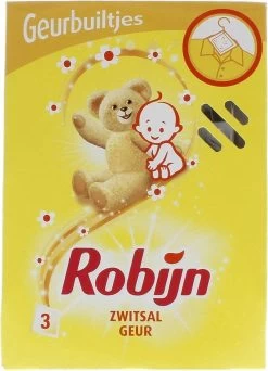 Robijn Geurbuiltjes Zwitsal 1 X 3 Stuks - Geur- Geurbuiltjes- Geurzakjes Voor In De Kledingkast