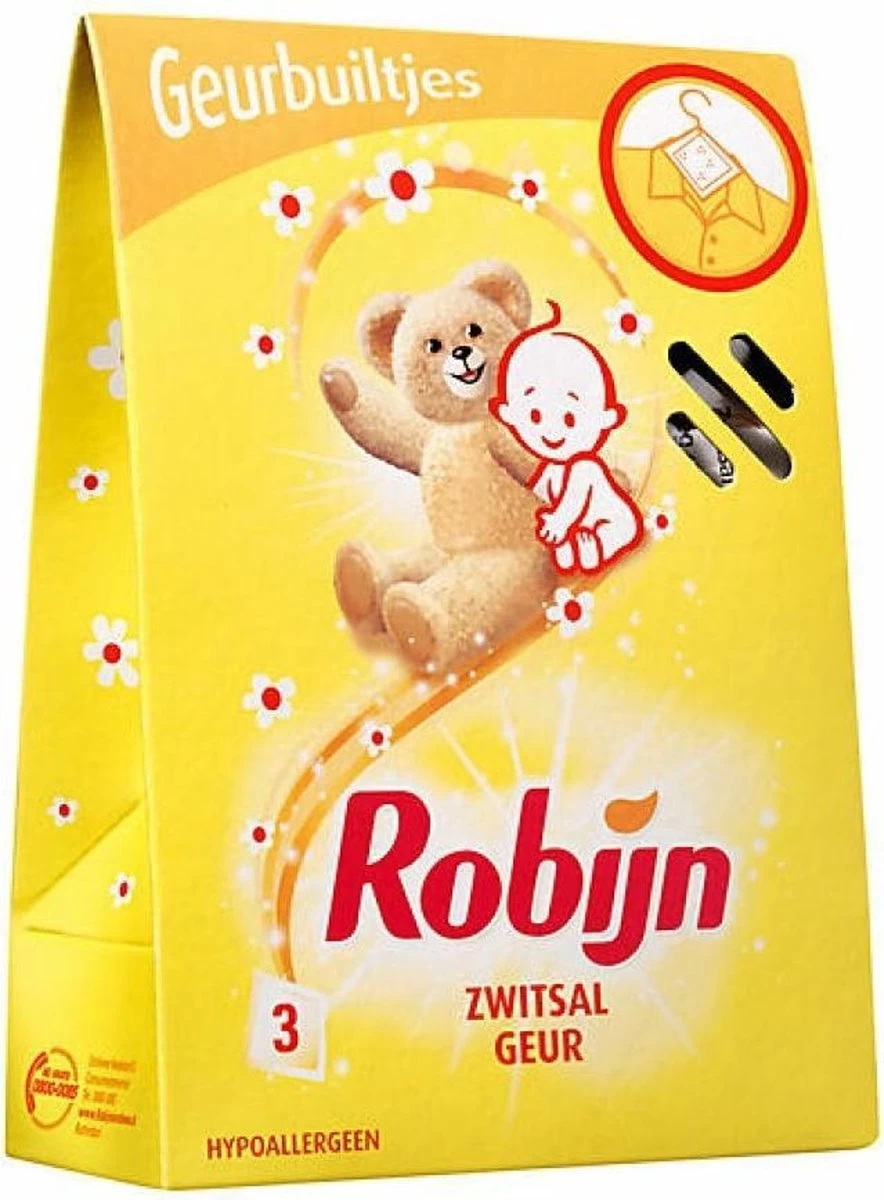 Robijn Geurbuiltje Zwitsal - 6 X 3 Stuks - Voordeelverpakking - Afbeelding 5