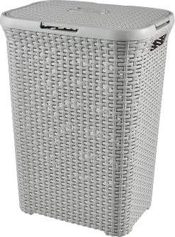 Curver Style Wasbox - 60l - Lichtgrijs