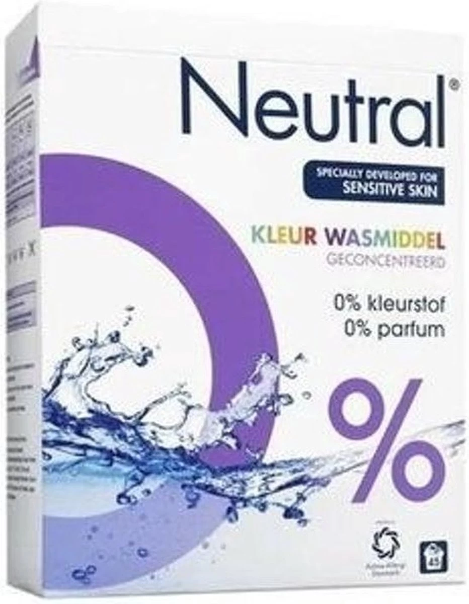 Neutral Kleur Waspoeder - 45 Wasbeurten - Afbeelding 2