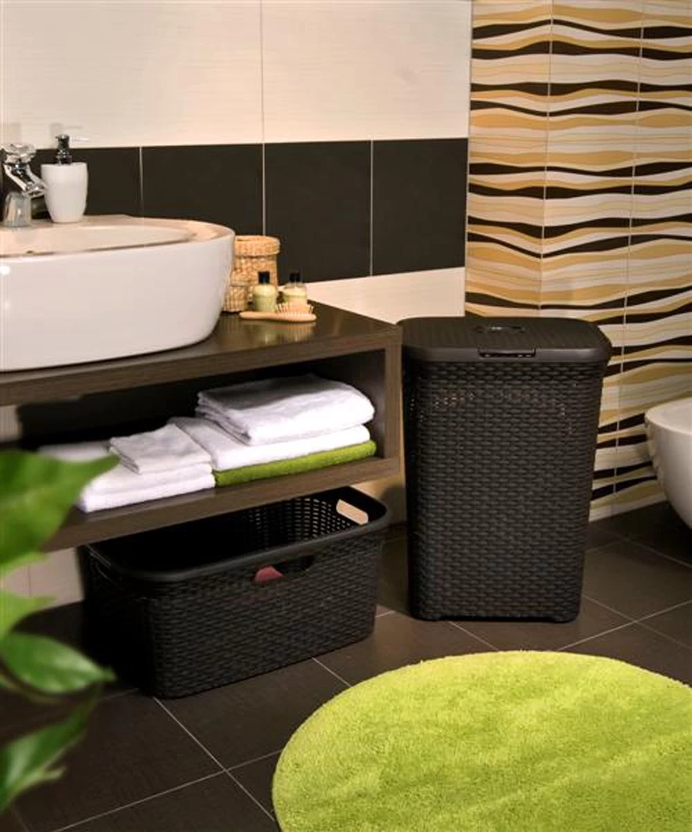 Curver Style Wasmand - 45L - Bruin - Afbeelding 6